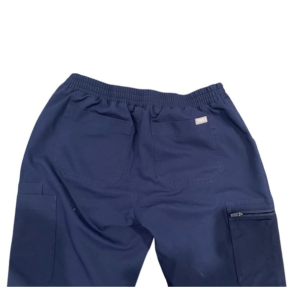 Figs Technical Collection Women's Yola Scrub Pants Size Small Navy Straight Leg - Picture 5 of 6